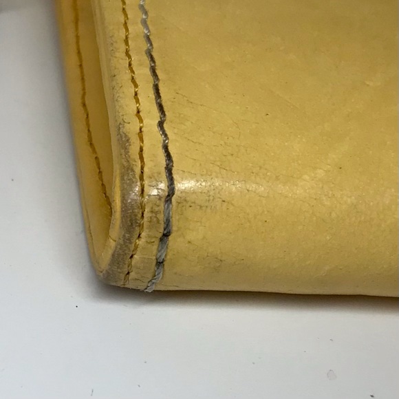 Coach Leather Zip Around Legacy Striped Interior Slim Accordion Wallet - Picture 7 of 8